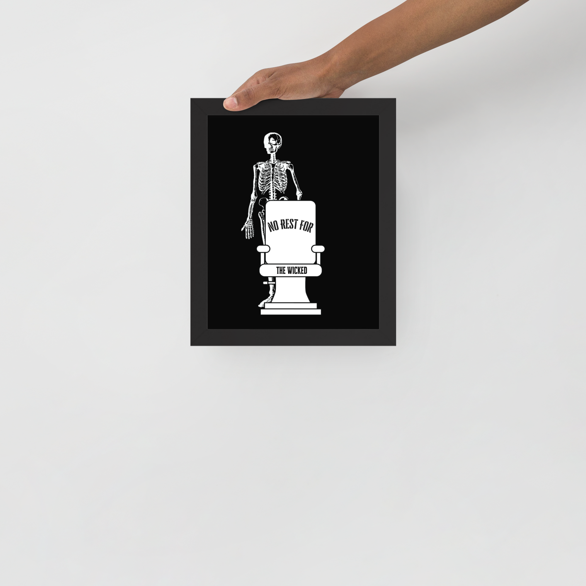 No Rest For The Wicked Salon Poster